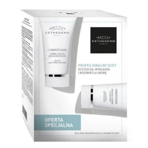 INSTITUT ESTHEDERM Zestaw Osmoclean krem oczyszczający, 75 ml + maska złuszczająca, 75 ml