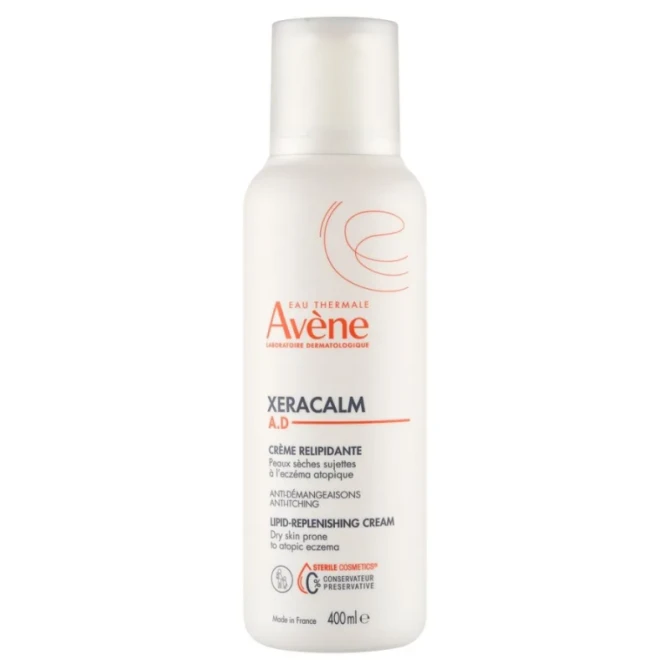 AVENE EAU THERMALE XeraCalm A.D Krem uzupełniający lipidy - 400 ml