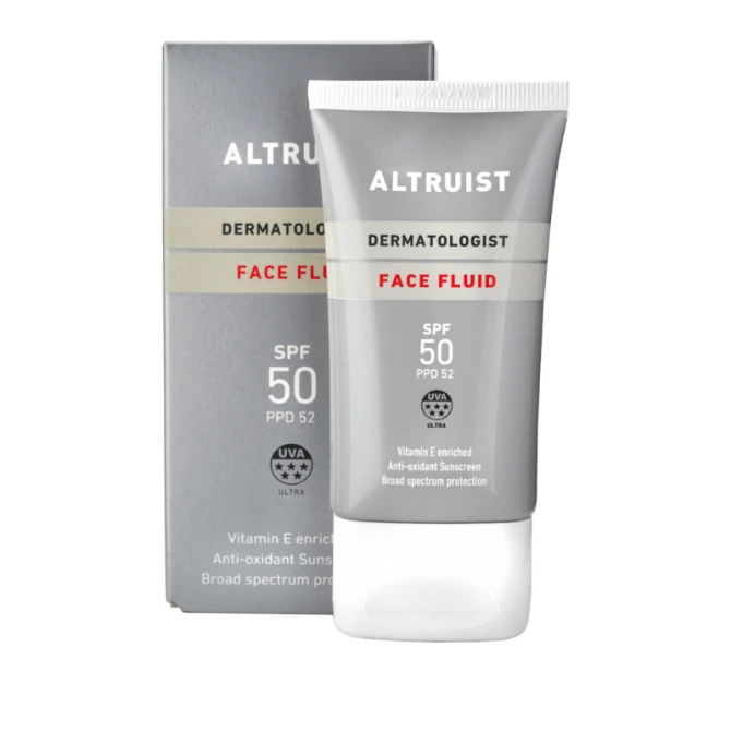 ALTRUIST Sunscreen Face Fluid SPF 50 – lekki krem przeciwsłoneczny do twarzy 50 ml