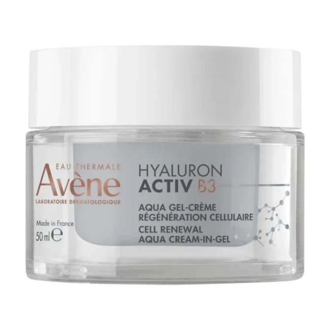 AVENE EAU THERMALE HYALURON ACTIV B3 Krem odbudowujący komórki AQUA - ŻEL - 50ml