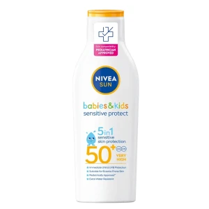 Nivea Babies &amp; Kids Sensitive Protect balsam do opalania dla dzieci SPF50+ 200ml