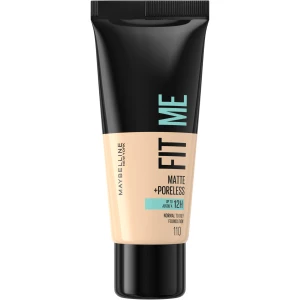 Maybelline Fit Me Matte & Poreless Foundation matujący podkład do twarzy 110 Porcelain 30ml