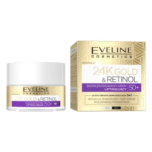 Eveline Cosmetics 24K Gold&Retinol skoncentrowany krem liftingujący 50+ 50ml