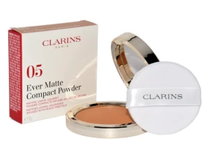 CLARINS EVER Matte Compact Powder 05 Medium DEEP puder do twarzy