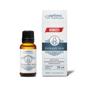 OPTIMA NATURA ZATKANY NOS Mieszanka naturalnych olejków eterycznych - 20 ml