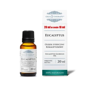 OPTIMA NATURA Eukaliptusowy olejek eteryczny Oils therapy - 20 ml