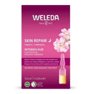 WELEDA Skin Repair intensywna kuracja z dziką różą ampułki 7 x 0.8ml