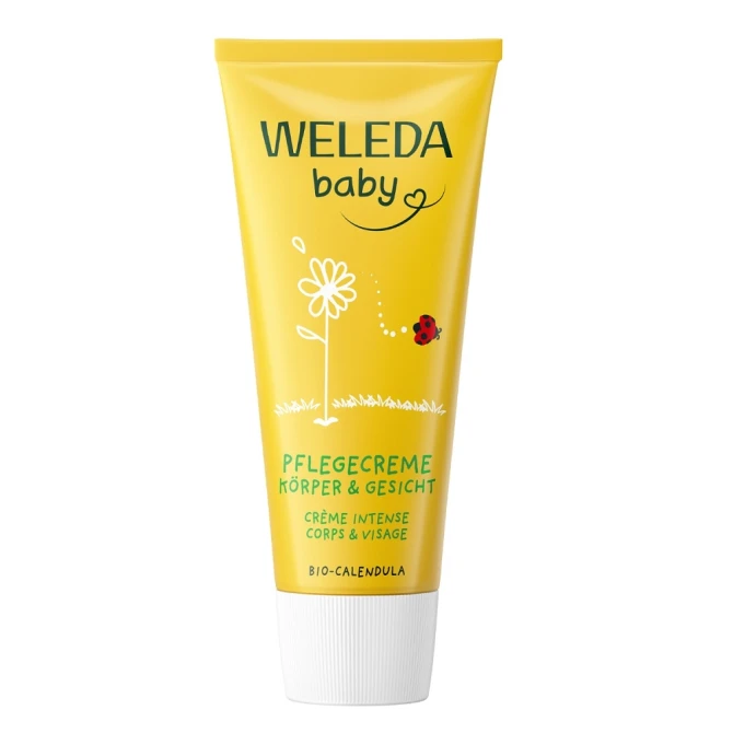 WELEDA Baby krem do ciała i twarzy dla niemowląt z nagietkiem lekarskim 75ml