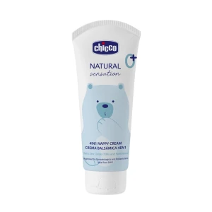 Chicco Natural Sensation 4in1 Happy Cream krem ochronny przeciw odparzeniom 0+ 100ml