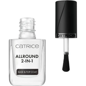 Catrice Allround 2-in-1 Base &amp; Top Coat baza i top do paznokci 10.5ml