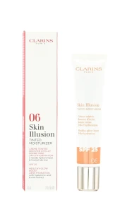 CLARINS SKIN ILLUSION TINTED MOISTURIZER SPF25 06 40ML