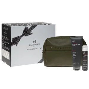 COLLISTAR SET (Collistar UOMO Shower GEL + MINI FOAM + Pouch) żel pod prysznic 250 ml
