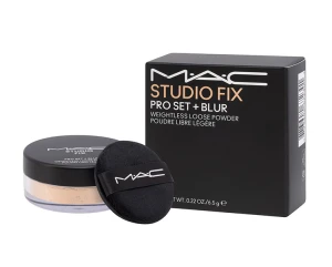 MAC STUDIO FIX PRO SET + BLUR WEIGHTLESS LOOSE POWDER MEDIUM