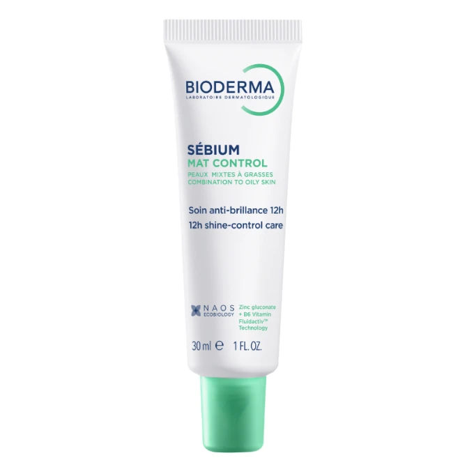 BIODERMA SEBIUM MAT CONTROL, Krem matujący do skóry mieszanej i tłustej 30 ml