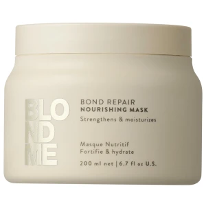 Schwarzkopf Professional BlondMe Bond Repair Nourishing Mask wzmacniająco-nawilżająca maska do włosów 200ml