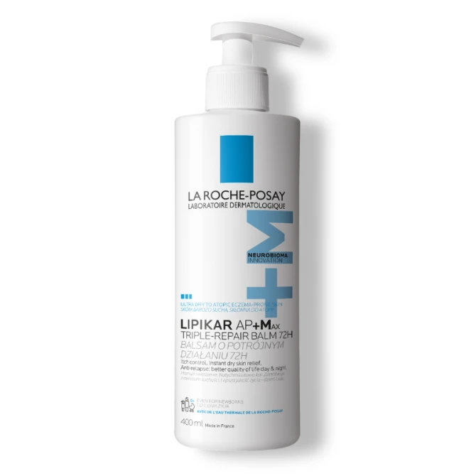 LA ROCHE-POSAY Lipikar Balsam AP+MAX do skóry b. suchej i atopowej - 400ml