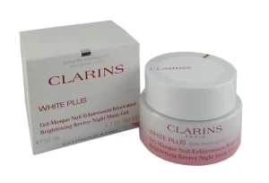 CLARINS White PLUS Brightening AND Renewing Night Gel-Mask maska pielęgnacyjna 50 ml