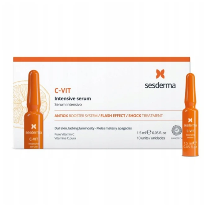 SESDERMA C-VIT Intensywne serum 12% witamina C, 10 ampułek