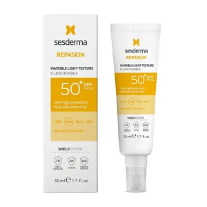 SESDERMA REPASKIN Fluid przeciwsłoneczny do twarzy SPF50+, 50 ml