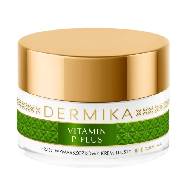 DERMIKA Vitamin P Plus hipoalergiczny krem tłusty na dzień i na noc - 50ml