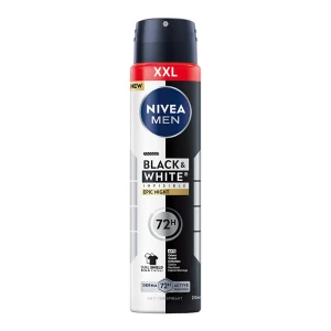 Nivea Men Black &amp; White Invisible Epic Night antyperspirant spray 250ml