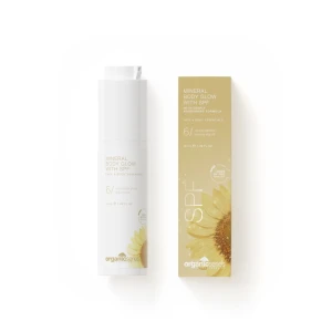 ORGANIC SERIES Rozświetlający Olejek w żelu SPF25 z drobinkami złota - 50ml