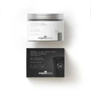 ORGANIC SERIES Maska Algowa DETOX z aktywnym węglem - 200 ml