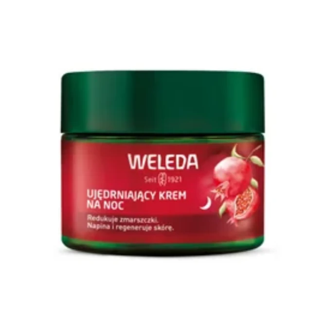 WELEDA Ujędrniający krem na noc z granatem i peptydami maca - 40ml