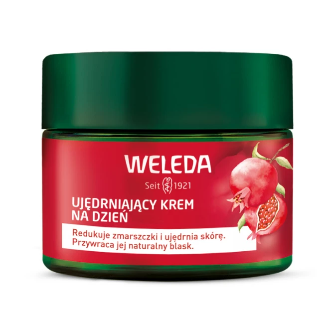 WELEDA Ujędrniający krem na dzień z granatem i peptydami maca - 40ml
