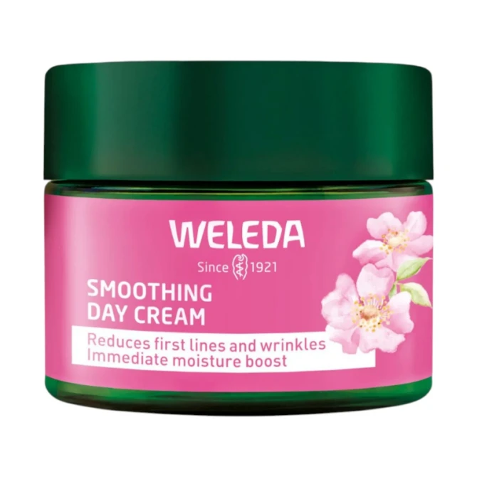 WELEDA Wygładzający krem na dzień z dziką różą i białą herbatą - 40ml