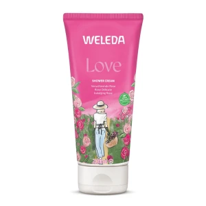 WELEDA Love kremowy płyn pod prysznic z różą - 200ml