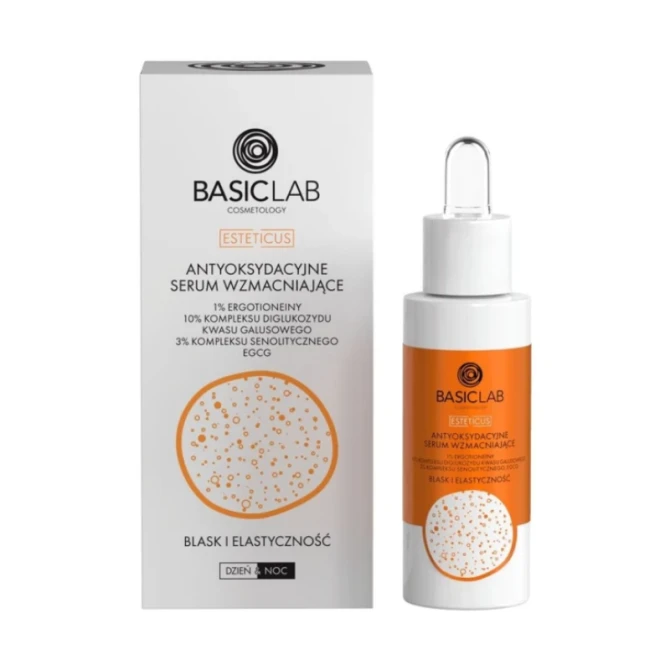 BASICLAB Cosmetology Antyoksydacyjne Serum Wzmacniające 30 ml