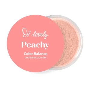 Lovely Peachy Undereye Powder sypki puder pod oczy 3.5g