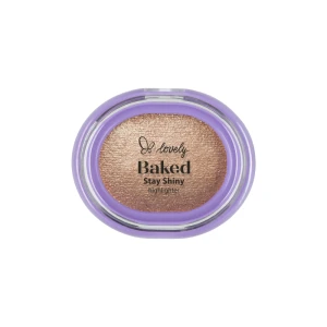 Lovely Baked Stay Shiny Highlighter wypiekany rozświetlacz do twarzy 03
