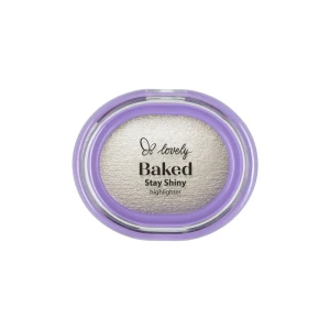 Lovely Baked Stay Shiny Highlighter wypiekany rozświetlacz do twarzy 01