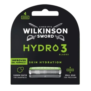 Wilkinson Hydro 3 Skin Hydration wkład z 3 ostrzami 4szt