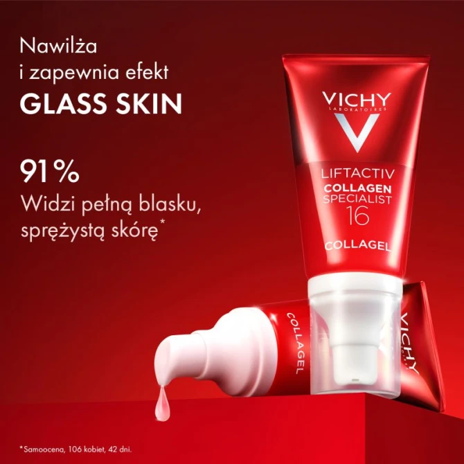 Vichy Liftactiv Collagen Specialist 16 żel krystaliczny do twarzy, 50 ml