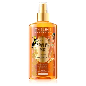 Eveline Cosmetics Brazilian Body luksusowa mgiełka samoopalająca do twarzy i ciała 5w1 150ml