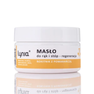 LYNIA regenerujące masło do rąk i stóp z pomarańczą i rokitnikiem 50 ml