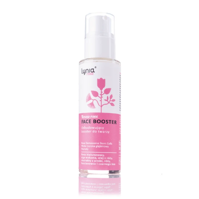LYNIA renew rose booster – różany booster z peptydami i komórkami macierzystymi 30 ml