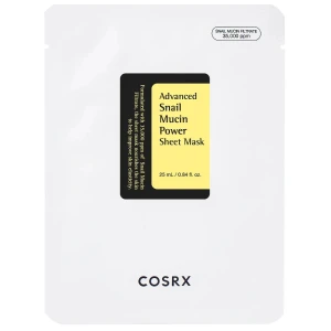 COSRX Advanced Snail Mucin Power Sheet Mask maseczka w płachcie z mucyną ślimaka 25ml