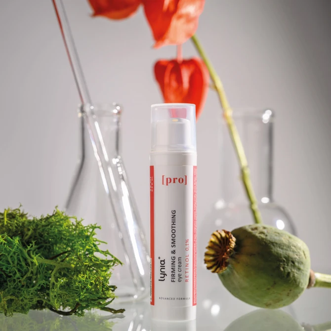 LYNIA Ujędrniająco-wygładzający krem pod oczy z retinolem 0,1% 15 ml