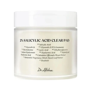 Dr. Althea 2% Salicylic Acid Clear Pad tonizujące płatki do twarzy z kwasem salicylowym 60 sztuk