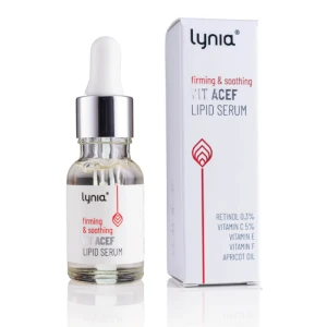 LYNIA Ujędrniająco-łagodzące serum lipidowe z retinolem i Wit. A,C,E,F 15 ml