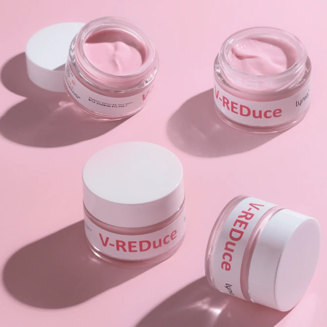 LYNIA Witaminowa maska v-reduce na zaczerwienienia z witaminami B12, F - 50 ml