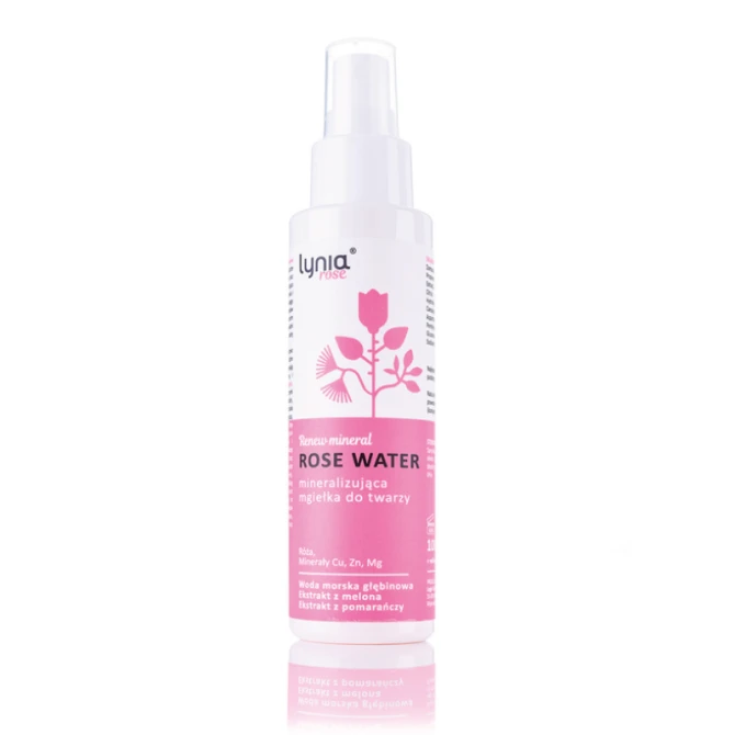 LYNIA Renew mineral water – mineralizująca mgiełka różana 100 ml