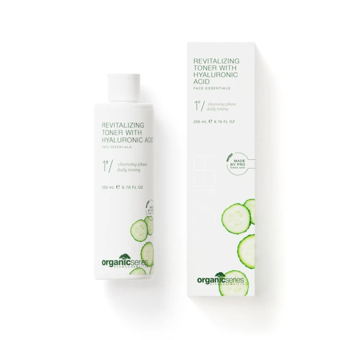 ORGANIC SERIES Tonik rewitalizujący z kwasem hialuronowym