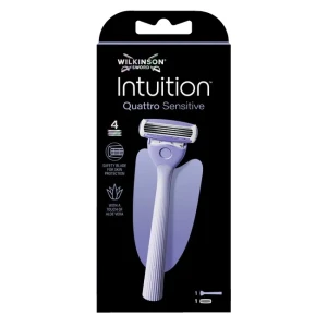 Wilkinson Intuition Quattro Sensitive maszynka do golenia z 4 ostrzami