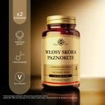 Solgar Włosy Skóra Paznokcie suplement diety 120 tabletek