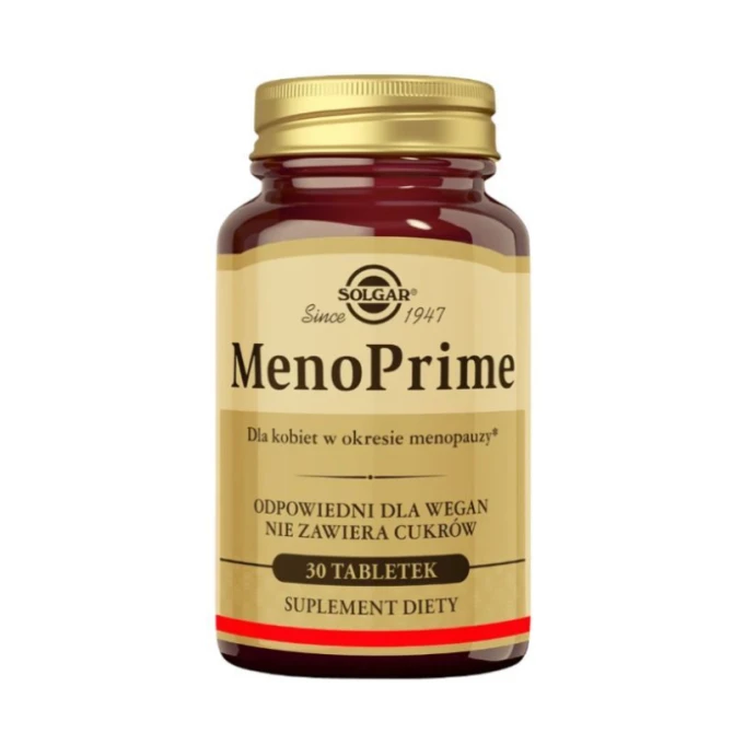 Solgar MenoPrime suplement diety 30 tabletek